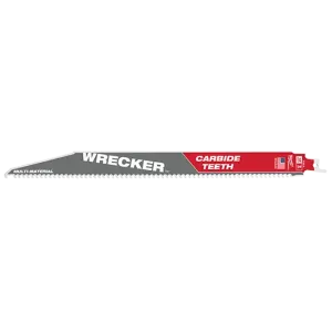 12 In. 6 Tpi The Wrecker With Carbide Teeth Sawzall Blade 1pk