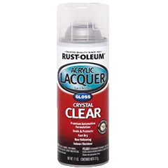 12 OZ Automotive Acrylic Lacquer Spray Paint - Clear