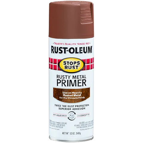 12 OZ Stops Rust Rusty Metal Primer Spray - Flat Rusty Metal Primer