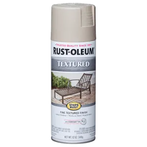 12 OZ Stops Rust Textured Spray Paint - Sandstone