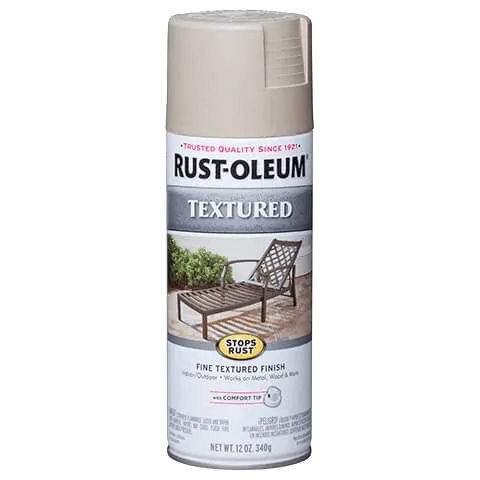 12 OZ Stops Rust Textured Spray Paint - Sandstone