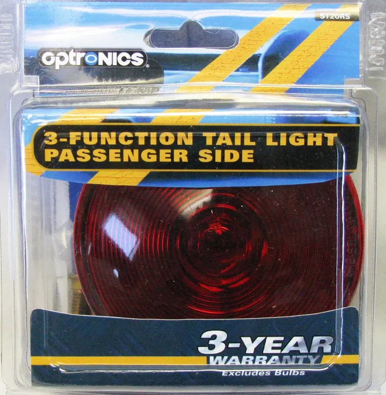 3-Function Tail Light. Passenger Side