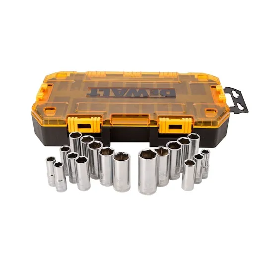 3/8 IN Drive Deep Combination Socket Set - 20 PIECE