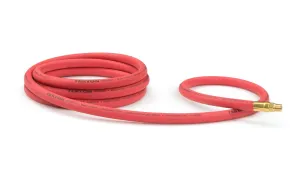 3/8 Inch I.D. x 10 Foot Rubber Lead-In Air Hose (250 PSI)