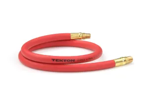 3/8 Inch I.D. x 3 Foot Hybrid Lead-In Air Hose (300 PSI)