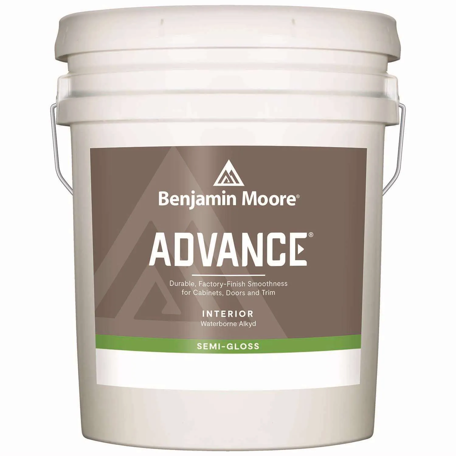 5 GAL Advance Waterborne Interior Alkyd Paint - Semi-Gloss Finish