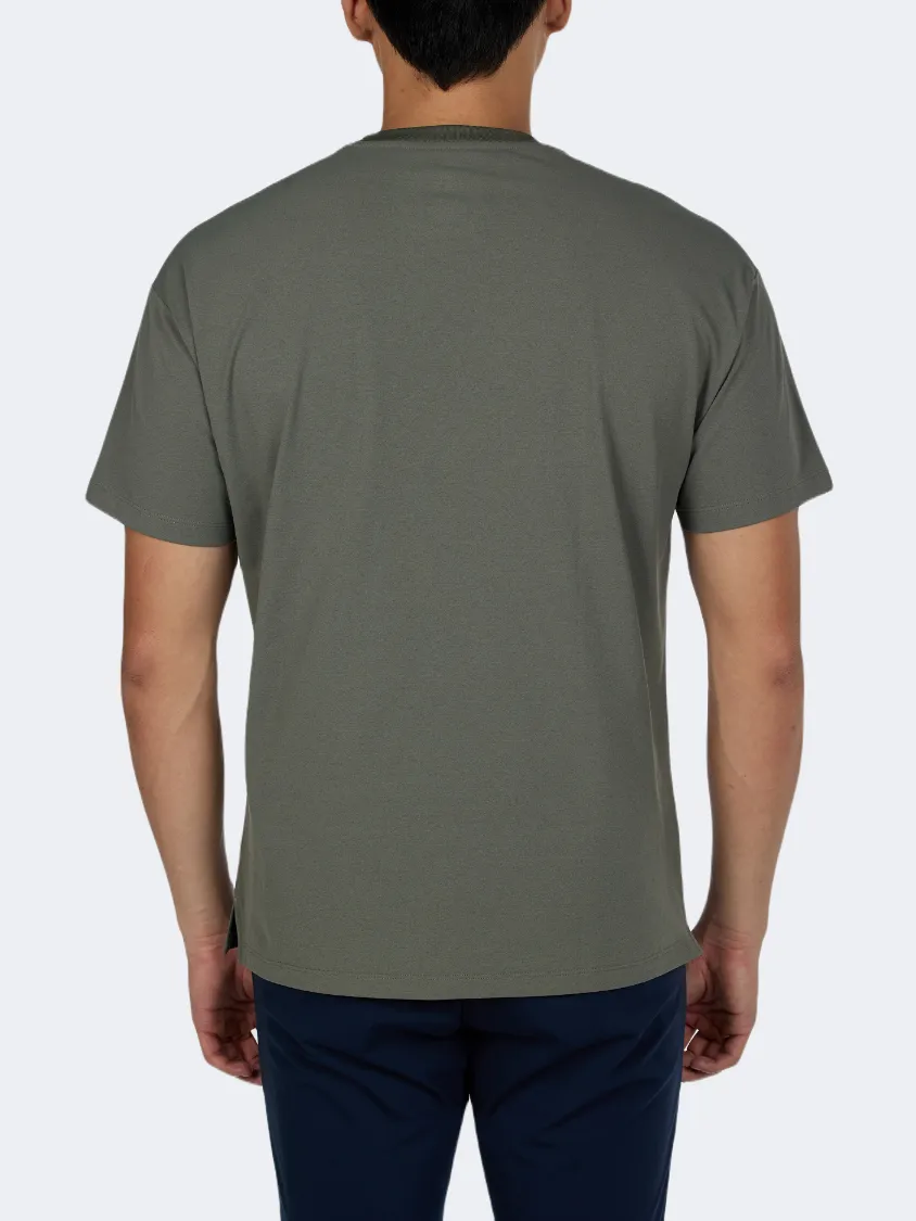 Anta Camping Men Outdoor T-Shirt Dark Grey