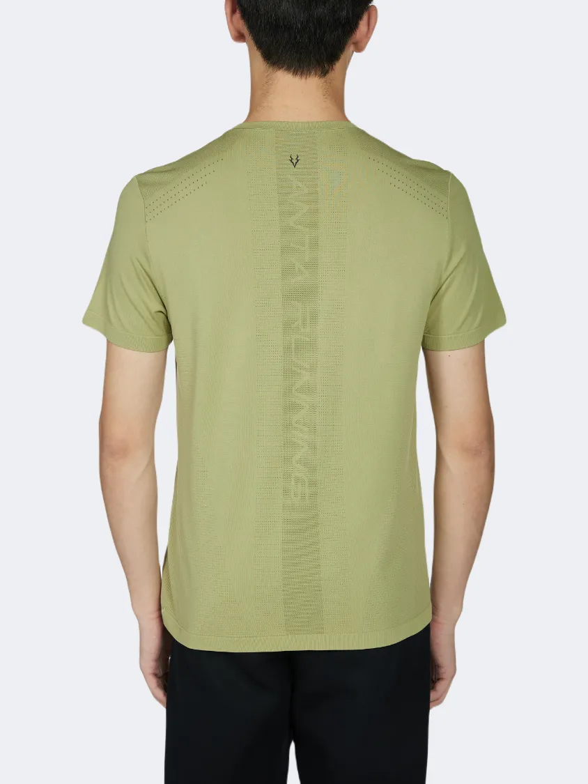Anta Flow Light Men Running T-Shirt Dark Green