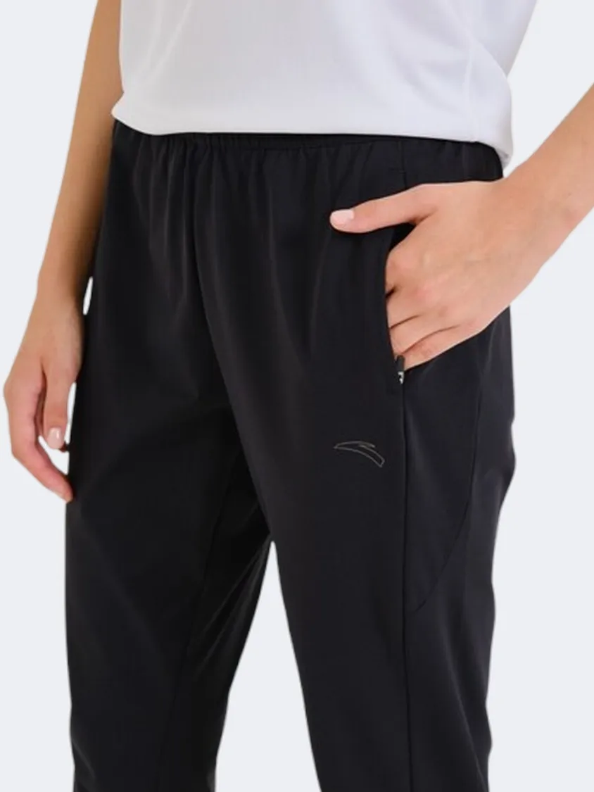 Anta Flow Light Women Running Pant Black