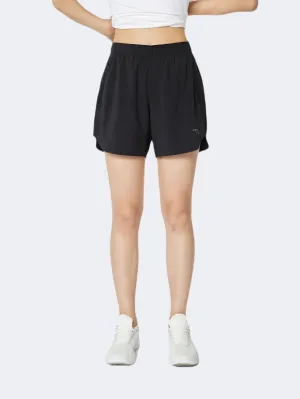 Anta Flow Light Women Running Short Black