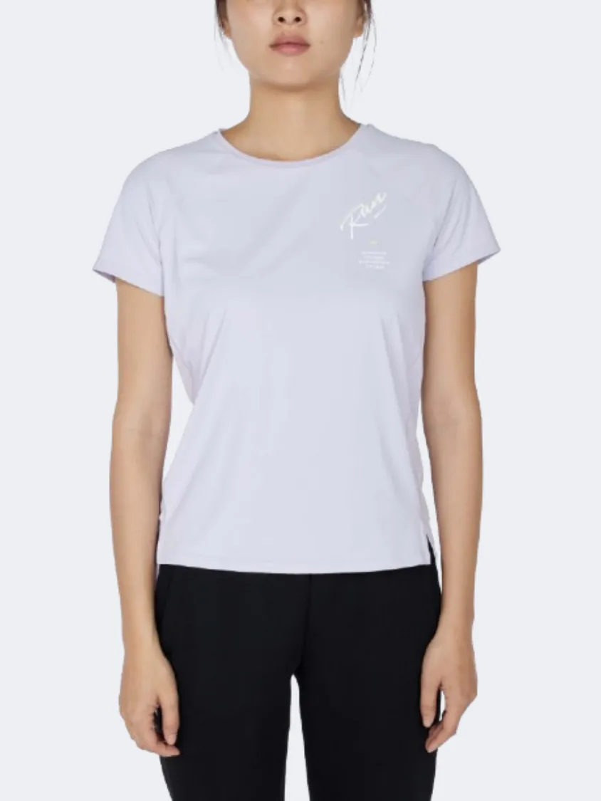 Anta Flow Light Women Running T-Shirt Light Purple