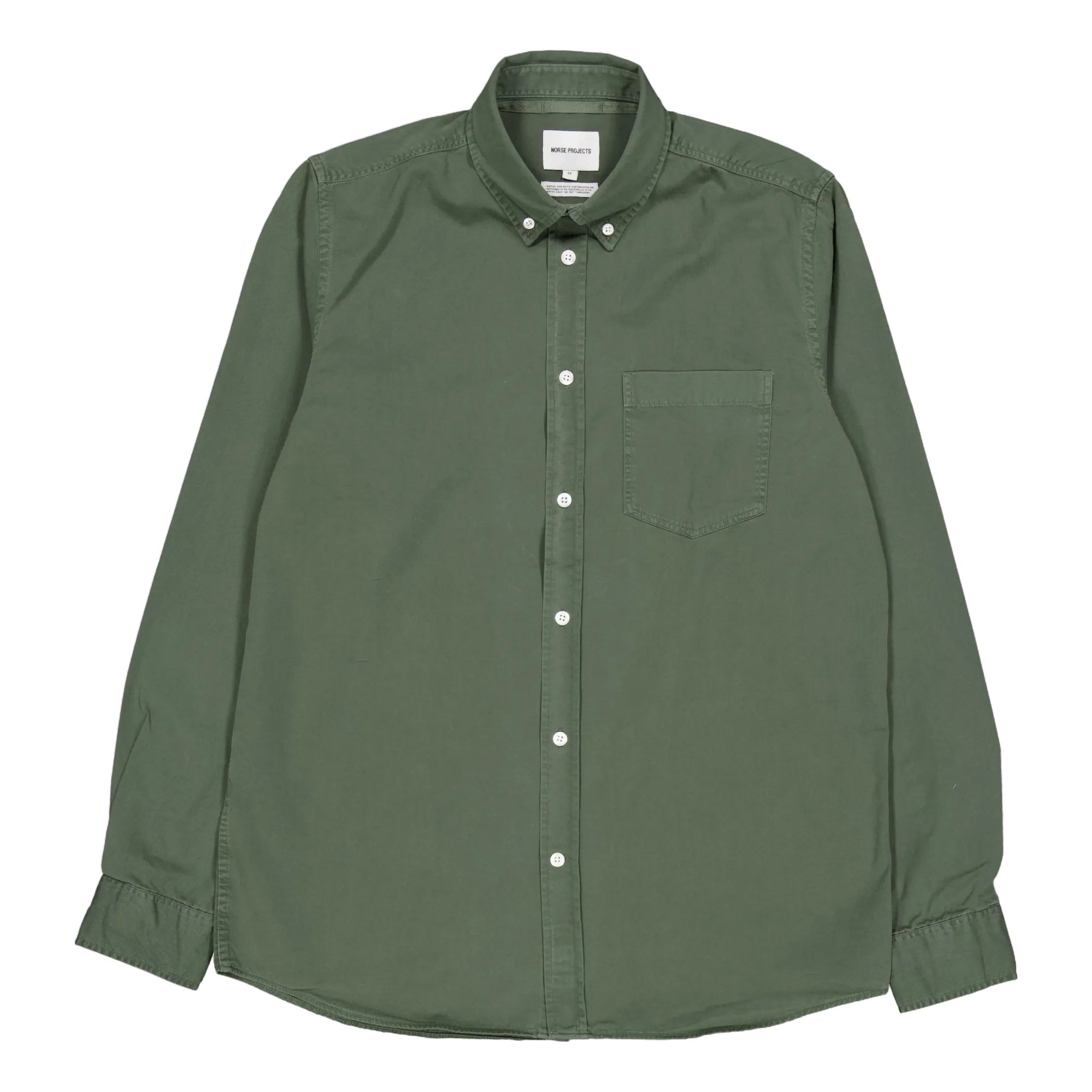 Anton Light Twill Shirt Spruce Green