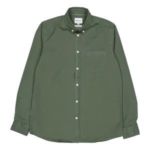 Anton Light Twill Shirt Spruce Green