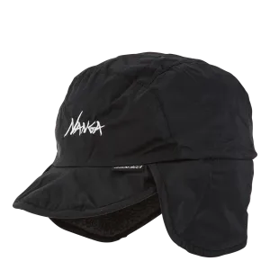Aurora Boa Fleece Mountain Cap Black