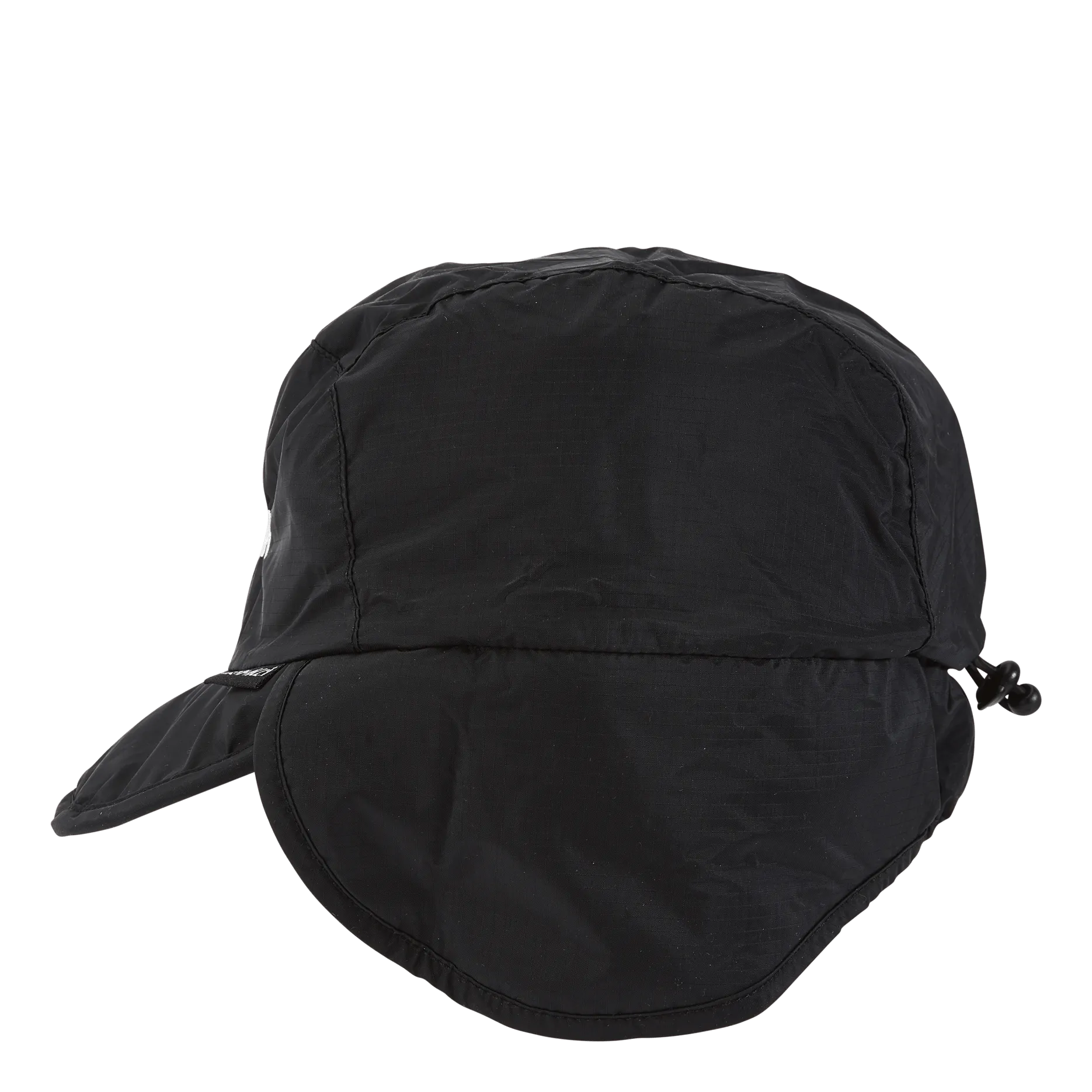 Aurora Boa Fleece Mountain Cap Black