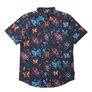 Bb Bloom S/s Wvn Black
