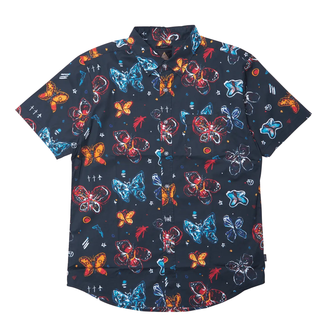 Bb Bloom S/s Wvn Black