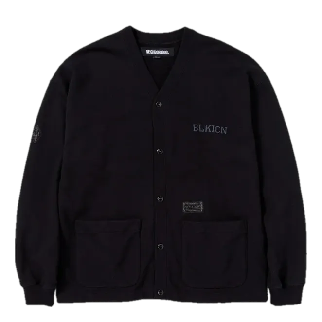 Bi Sweatcardigan Ls Black