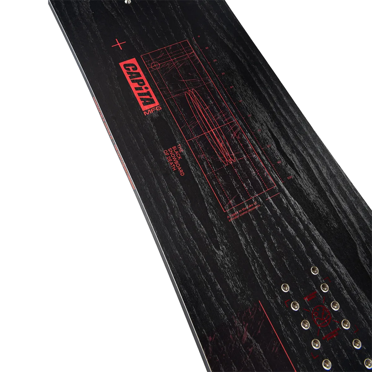 Black Snowboard Of Death Wide