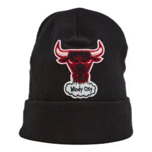 Bulls Chenille Logo Cuff Knit