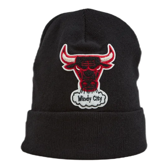 Bulls Chenille Logo Cuff Knit