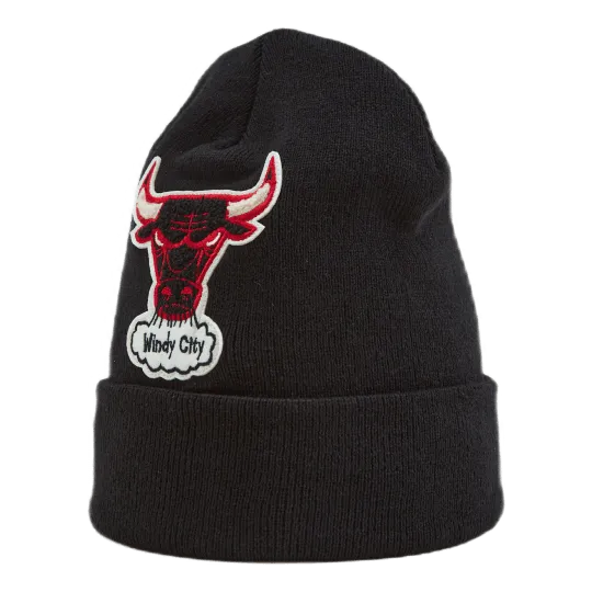 Bulls Chenille Logo Cuff Knit