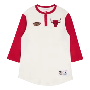 Bulls Icon Henley Cream