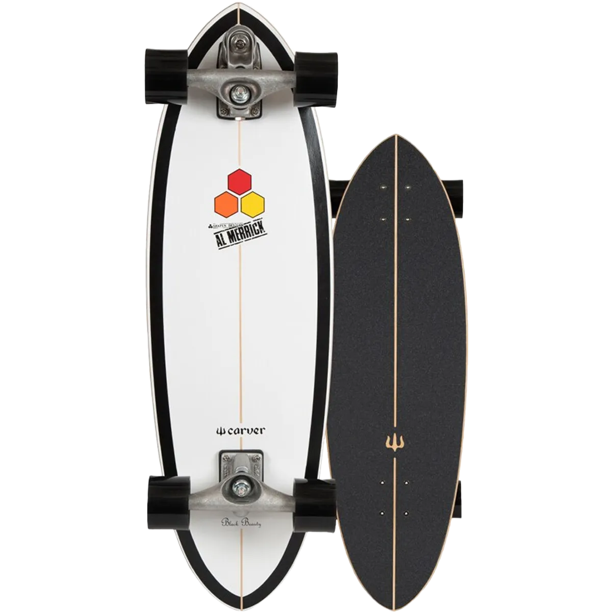 Channel Islands Black Beauty 31.75 Surfskate C7 Complete
