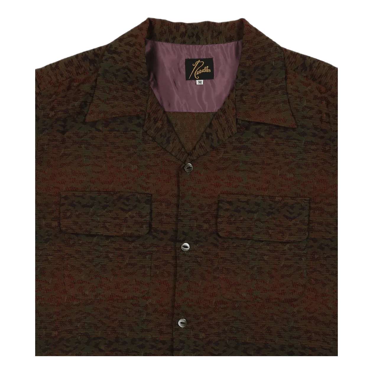 C.o.b. S/s Classic Shirt - R/w B-leopard B