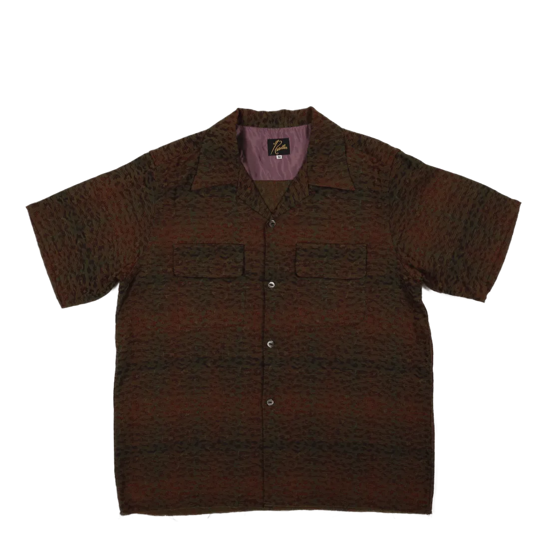 C.o.b. S/s Classic Shirt - R/w B-leopard B