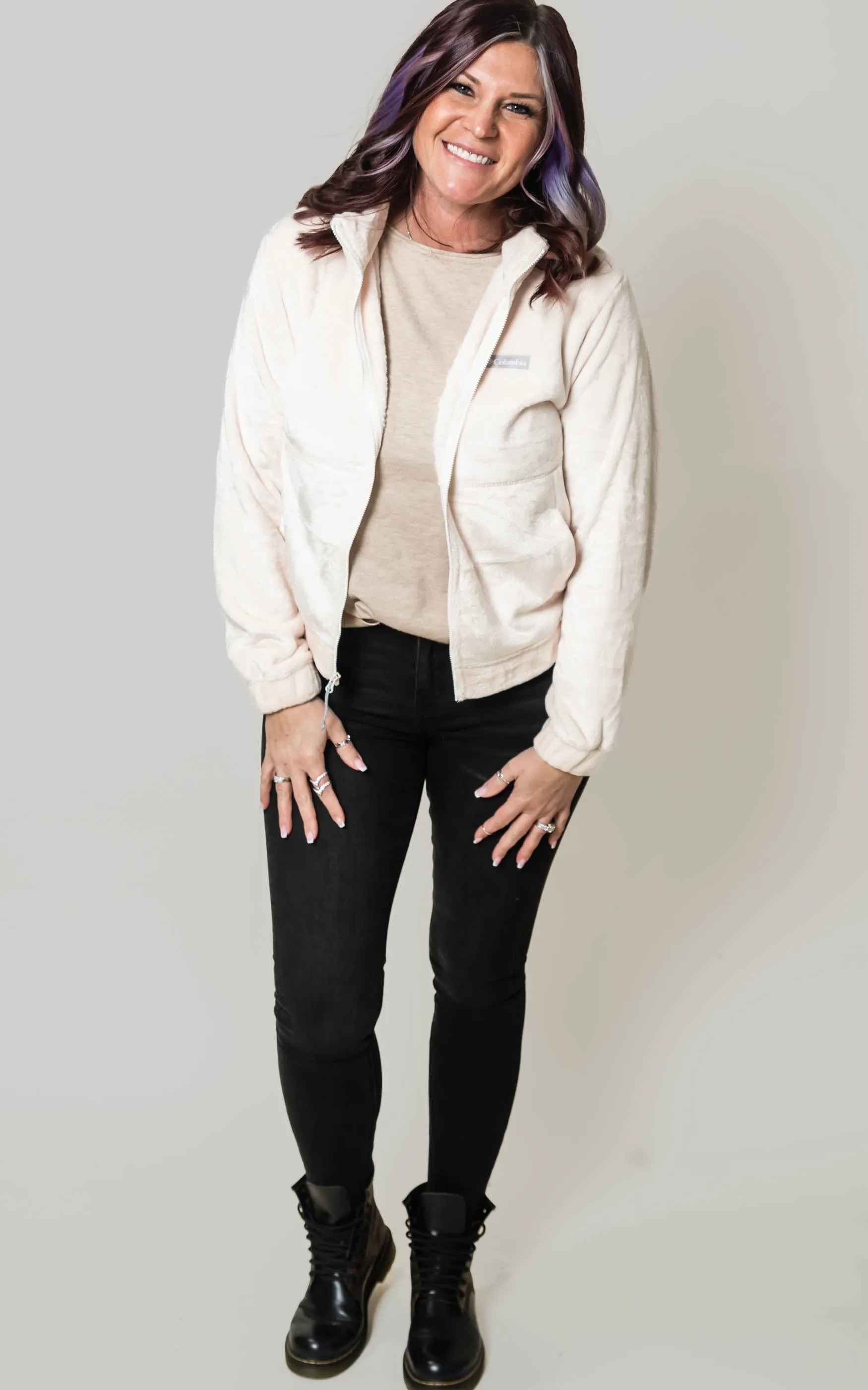 Columbia Steamboat Faux Fur Jacket- Final Sale**