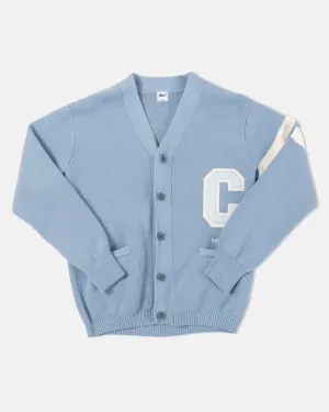 COLUMBIA VARSITY-STYLE COTTON CARDIGAN