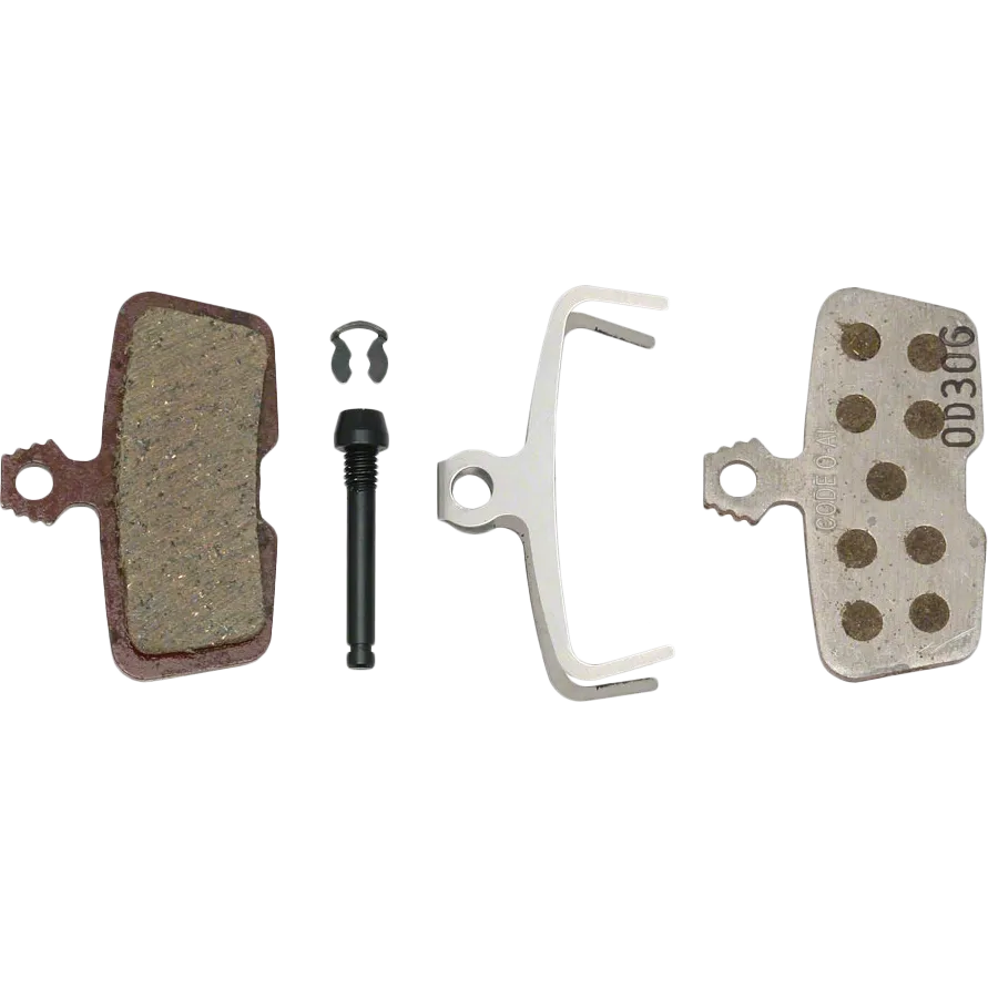 Disc Brake Pads. Organic Compond. Aluminum Backed. Quiet/Light