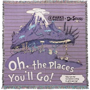 Dr. Seuss x Parks Project Striped Woven Blanket
