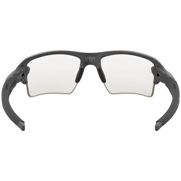 Flak 2.0 XL - Steel/Clear-Black Photochromic