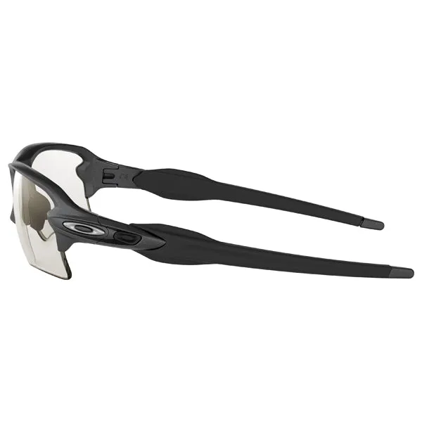 Flak 2.0 XL - Steel/Clear-Black Photochromic