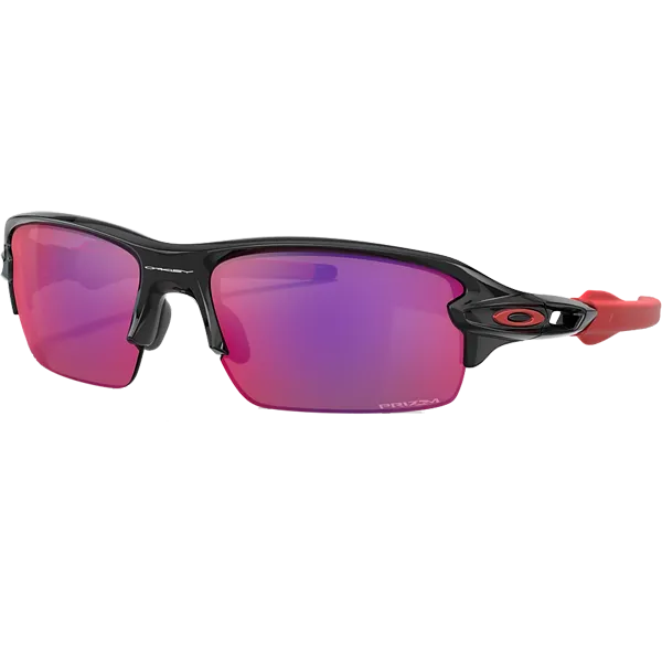 Flak XS - Polished Black/Prizm Road