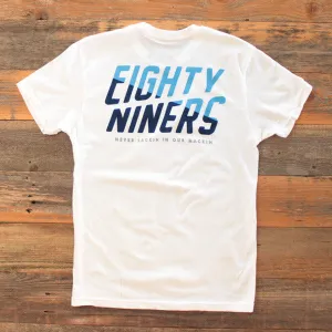 Never Slackin T Shirt White