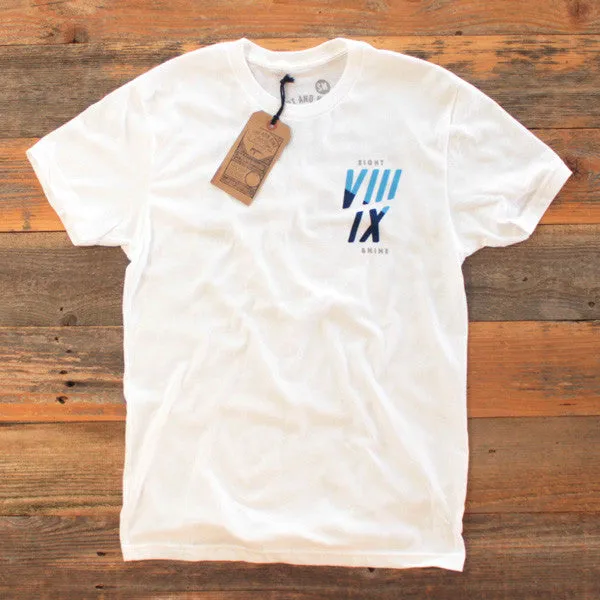 Never Slackin T Shirt White