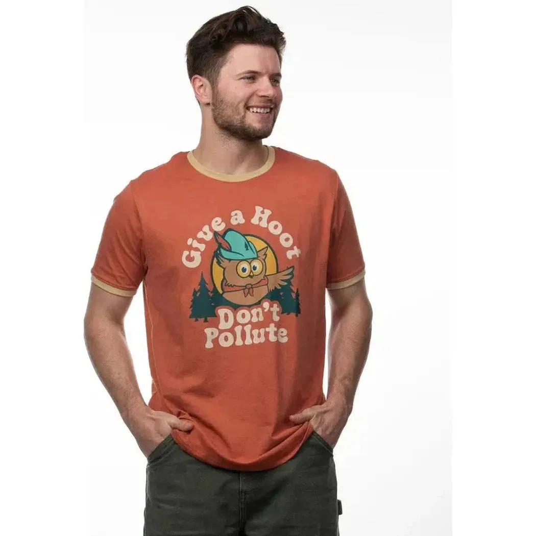 The Landmark Project Give A Hoot Ringer Tee