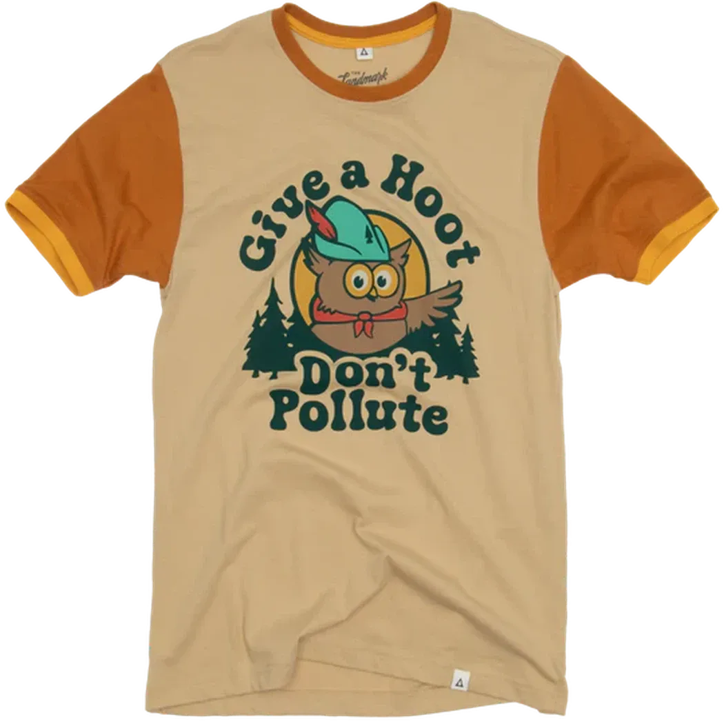 The Landmark Project Give A Hoot Ringer Tee