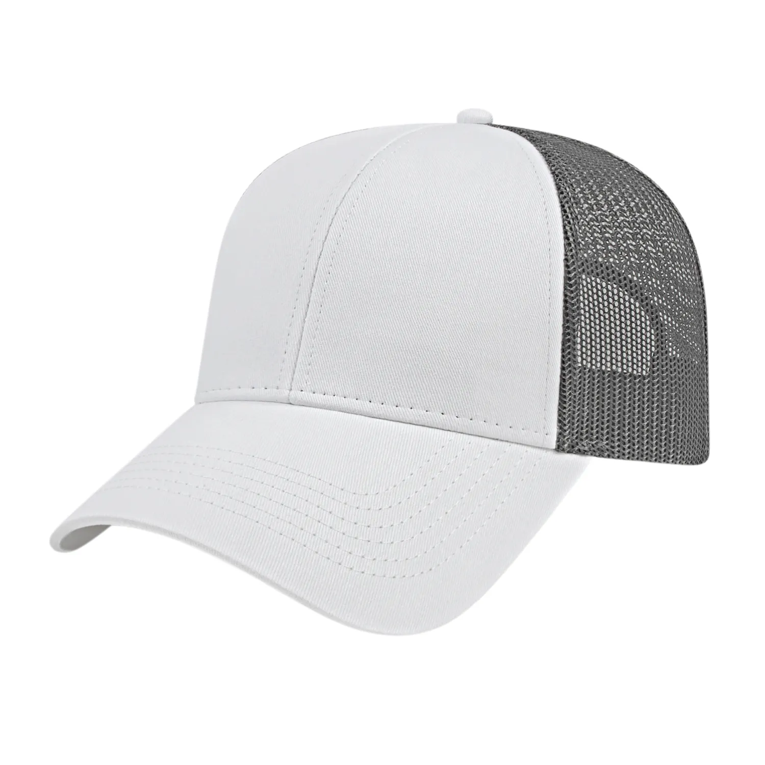 Two-Tone Mesh Back Value Cap
