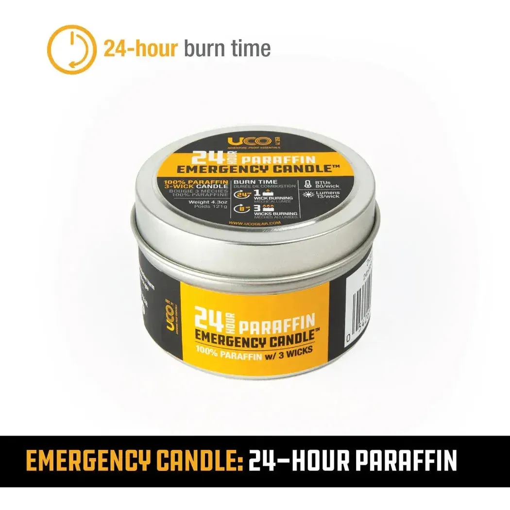 UCO 24 Hour Paraffin Emergency Candle