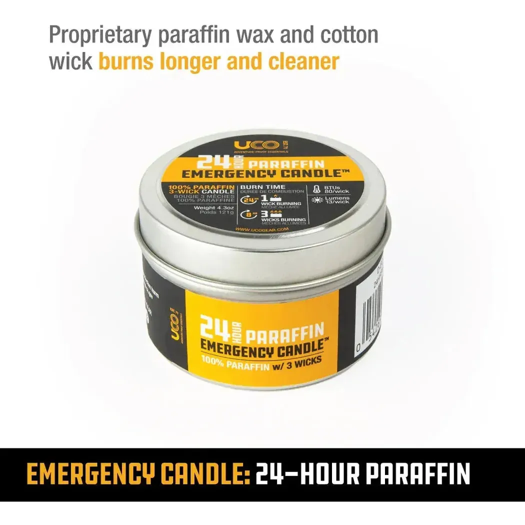 UCO 24 Hour Paraffin Emergency Candle