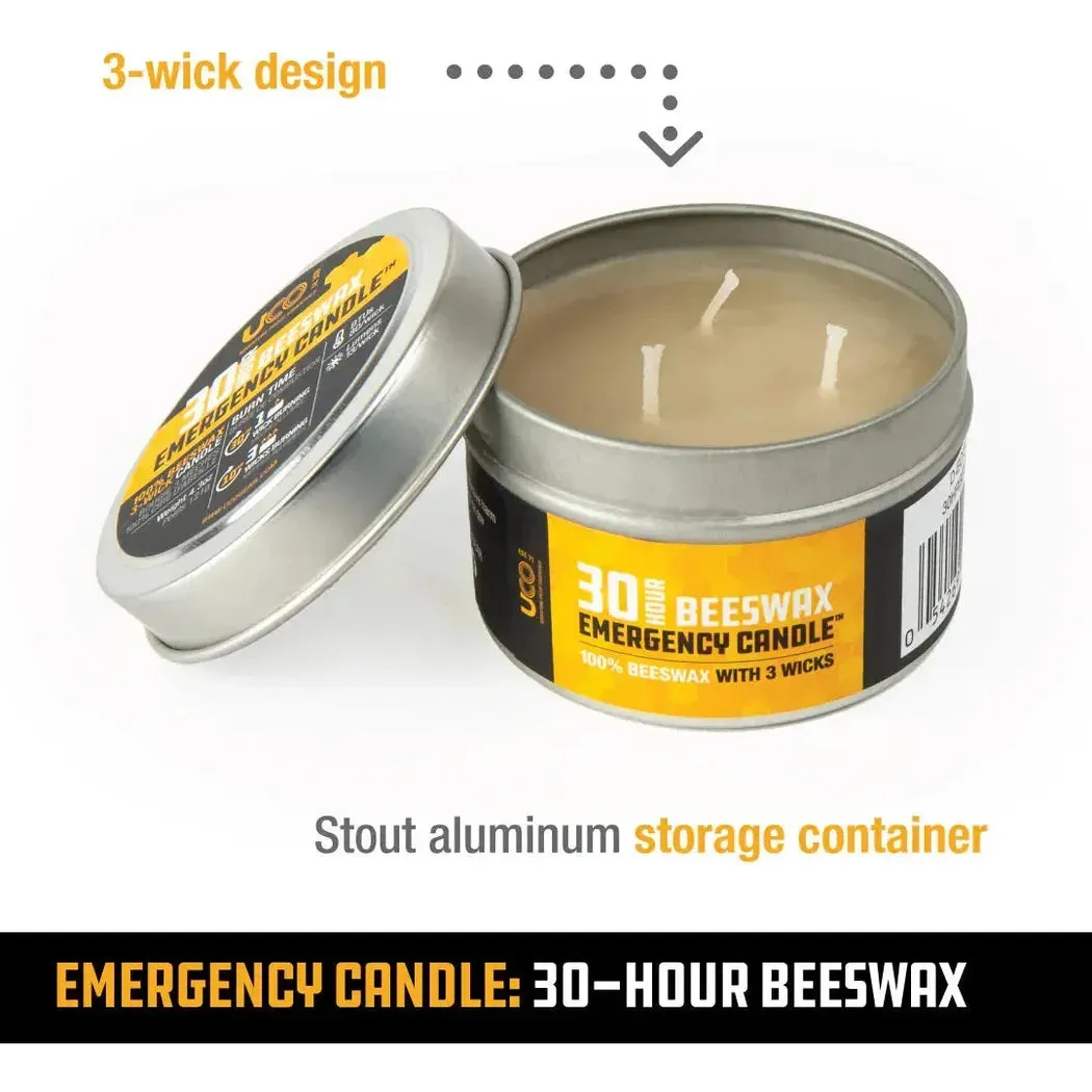 UCO 30 Hour Beeswax Emergency Candle