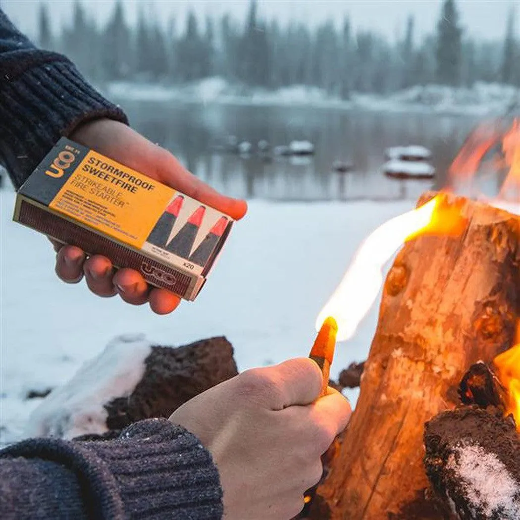UCO Stormproof Sweetfire Firestarter - 20 Pack