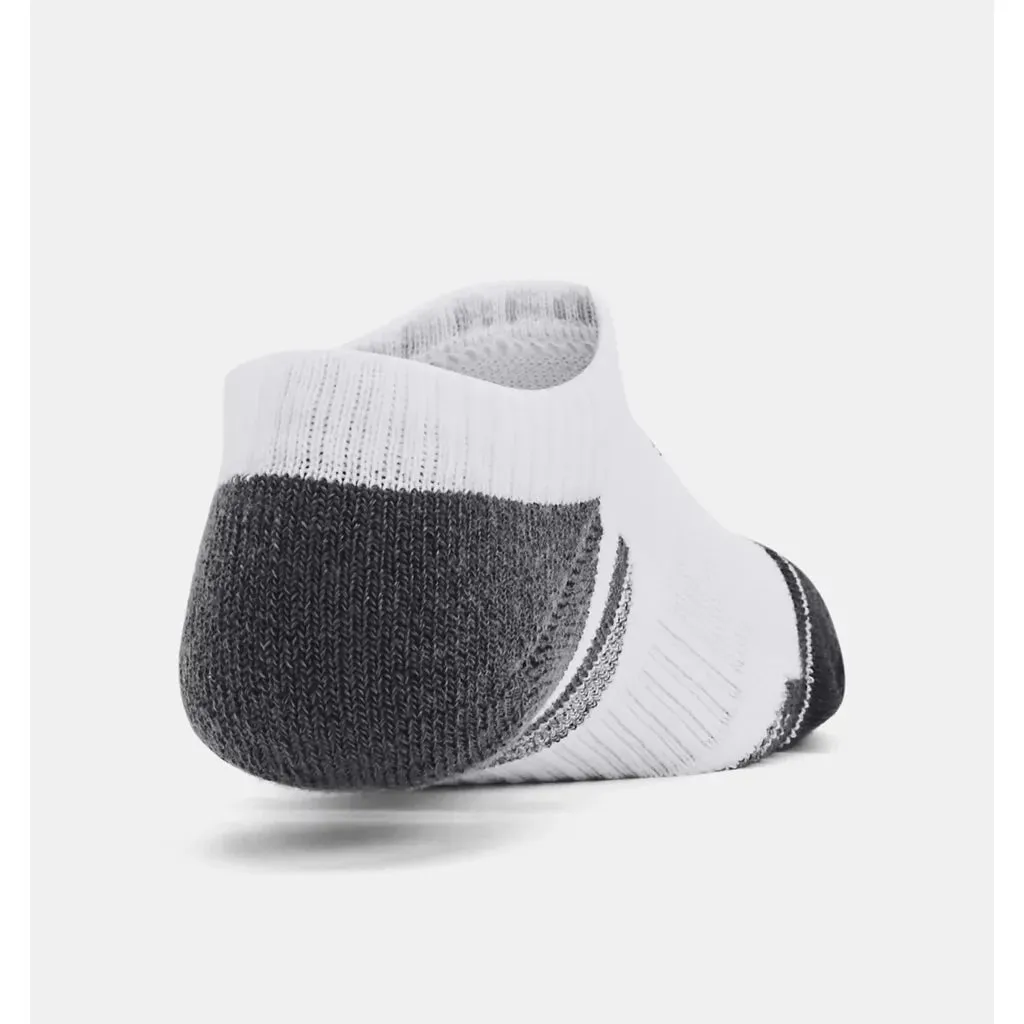 Under Armour Performance Tech 3 Pack No Show Socks Junior