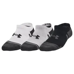 Under Armour Performance Tech 3 Pack No Show Socks Junior
