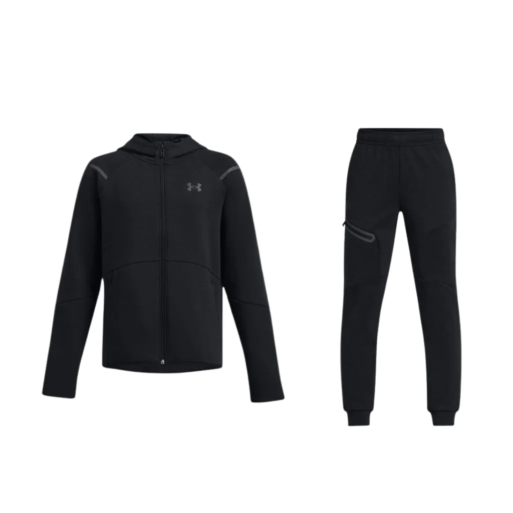 Under Armour Unstoppable Flc FZ Tracksuit Junior