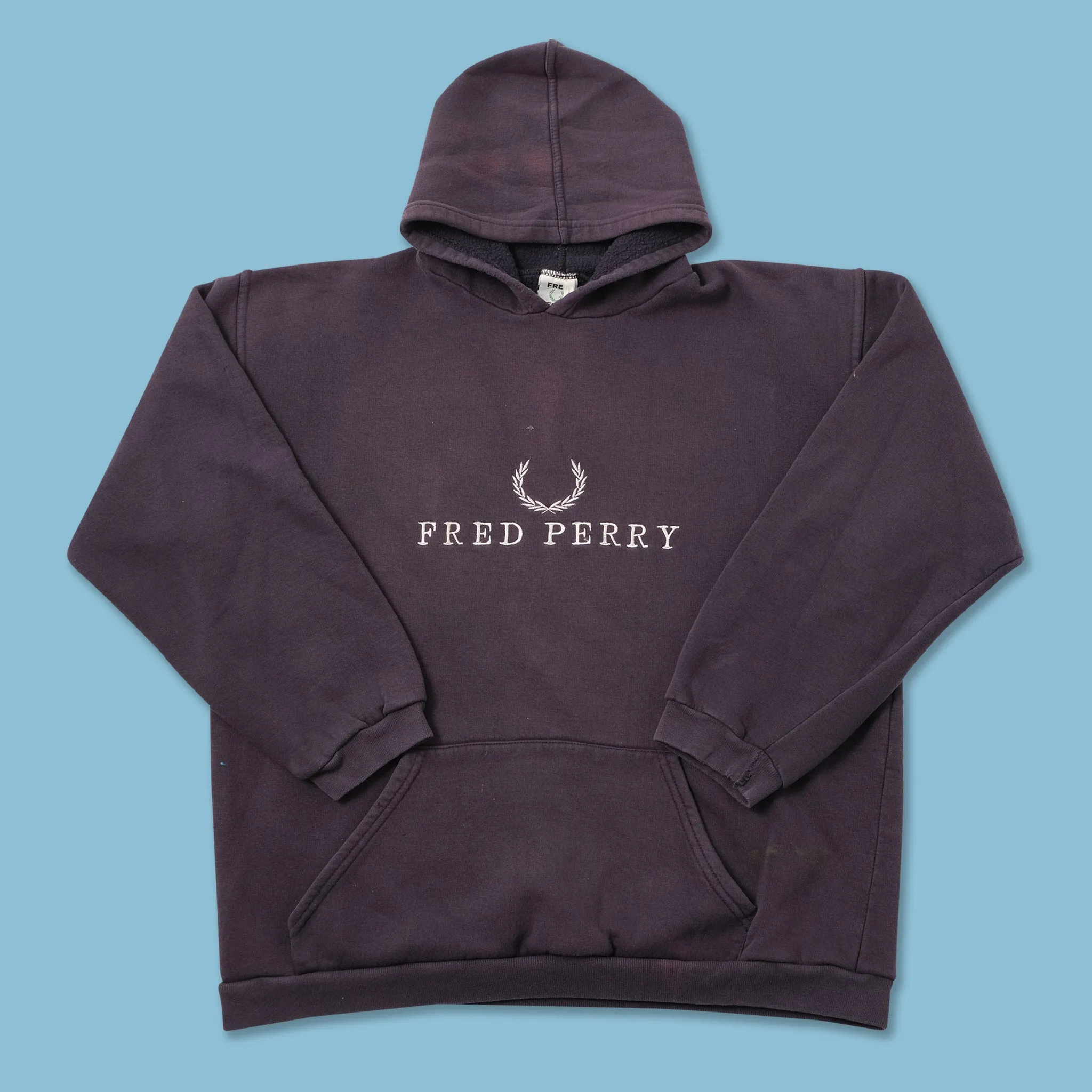 Vintage Fred Perry Hoody Large